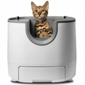 KORU AIR - Le Bac à litière autonettoyant ouvert pour chat.